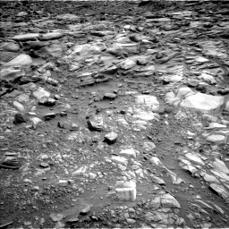 Nasa's Mars rover Curiosity acquired this image using its Left Navigation Camera on Sol 2700, at drive 504, site number 79
