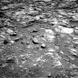 Nasa's Mars rover Curiosity acquired this image using its Left Navigation Camera on Sol 2700, at drive 510, site number 79
