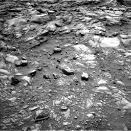 Nasa's Mars rover Curiosity acquired this image using its Left Navigation Camera on Sol 2700, at drive 516, site number 79