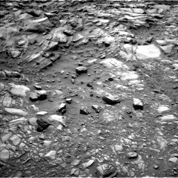 Nasa's Mars rover Curiosity acquired this image using its Left Navigation Camera on Sol 2700, at drive 522, site number 79