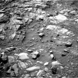 Nasa's Mars rover Curiosity acquired this image using its Left Navigation Camera on Sol 2700, at drive 534, site number 79