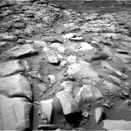 Nasa's Mars rover Curiosity acquired this image using its Left Navigation Camera on Sol 2700, at drive 564, site number 79