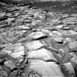Nasa's Mars rover Curiosity acquired this image using its Left Navigation Camera on Sol 2700, at drive 570, site number 79