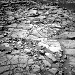 Nasa's Mars rover Curiosity acquired this image using its Left Navigation Camera on Sol 2700, at drive 582, site number 79