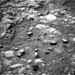 Nasa's Mars rover Curiosity acquired this image using its Right Navigation Camera on Sol 2700, at drive 534, site number 79