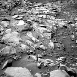 Nasa's Mars rover Curiosity acquired this image using its Right Navigation Camera on Sol 2700, at drive 558, site number 79