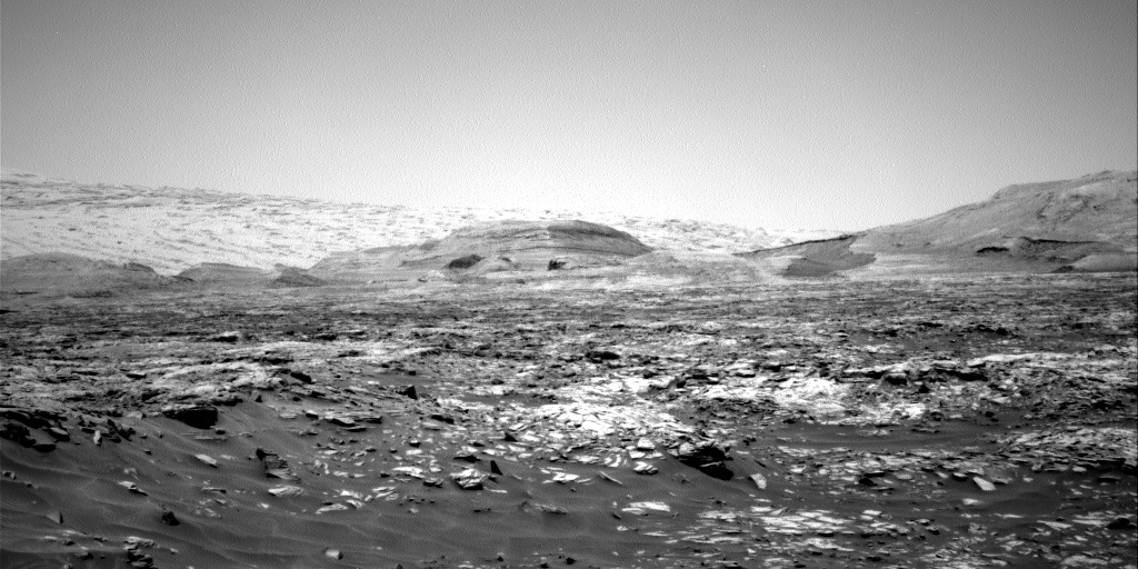 Nasa's Mars rover Curiosity acquired this image using its Right Navigation Camera on Sol 2701, at drive 588, site number 79