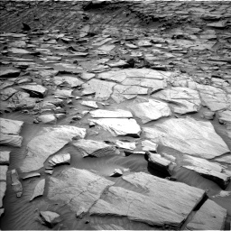 Nasa's Mars rover Curiosity acquired this image using its Left Navigation Camera on Sol 2702, at drive 624, site number 79
