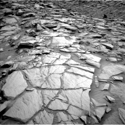 Nasa's Mars rover Curiosity acquired this image using its Left Navigation Camera on Sol 2702, at drive 636, site number 79