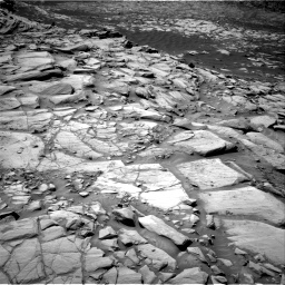 Nasa's Mars rover Curiosity acquired this image using its Right Navigation Camera on Sol 2702, at drive 594, site number 79