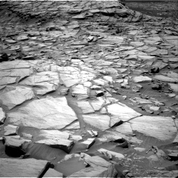 Nasa's Mars rover Curiosity acquired this image using its Right Navigation Camera on Sol 2702, at drive 618, site number 79
