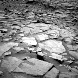 Nasa's Mars rover Curiosity acquired this image using its Right Navigation Camera on Sol 2702, at drive 624, site number 79