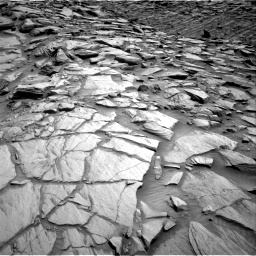 Nasa's Mars rover Curiosity acquired this image using its Right Navigation Camera on Sol 2702, at drive 636, site number 79