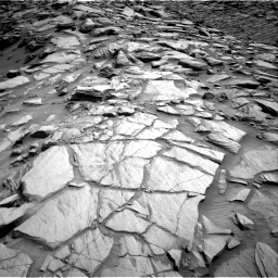 Nasa's Mars rover Curiosity acquired this image using its Right Navigation Camera on Sol 2702, at drive 642, site number 79