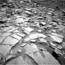 Nasa's Mars rover Curiosity acquired this image using its Right Navigation Camera on Sol 2702, at drive 648, site number 79