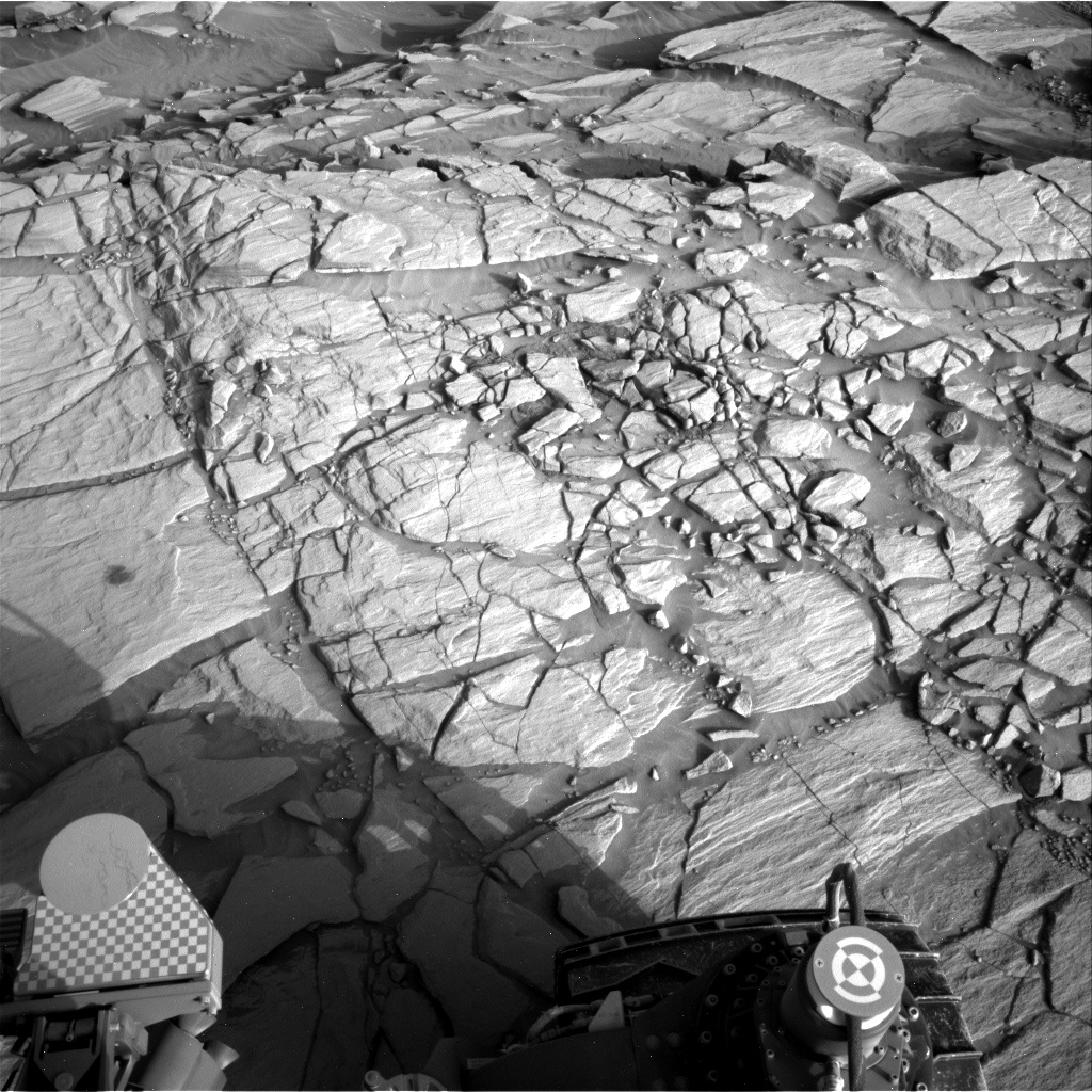 Nasa's Mars rover Curiosity acquired this image using its Right Navigation Camera on Sol 2703, at drive 654, site number 79