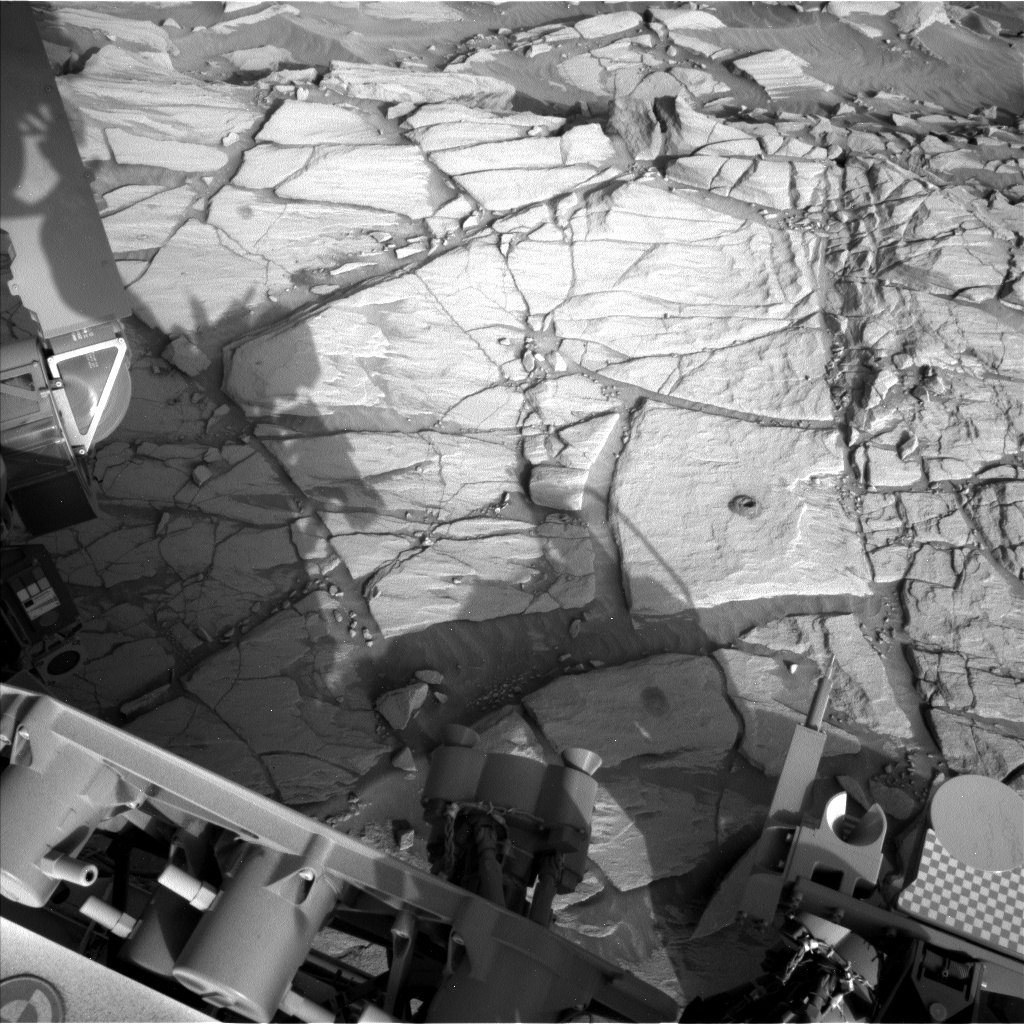 Nasa's Mars rover Curiosity acquired this image using its Left Navigation Camera on Sol 2713, at drive 654, site number 79