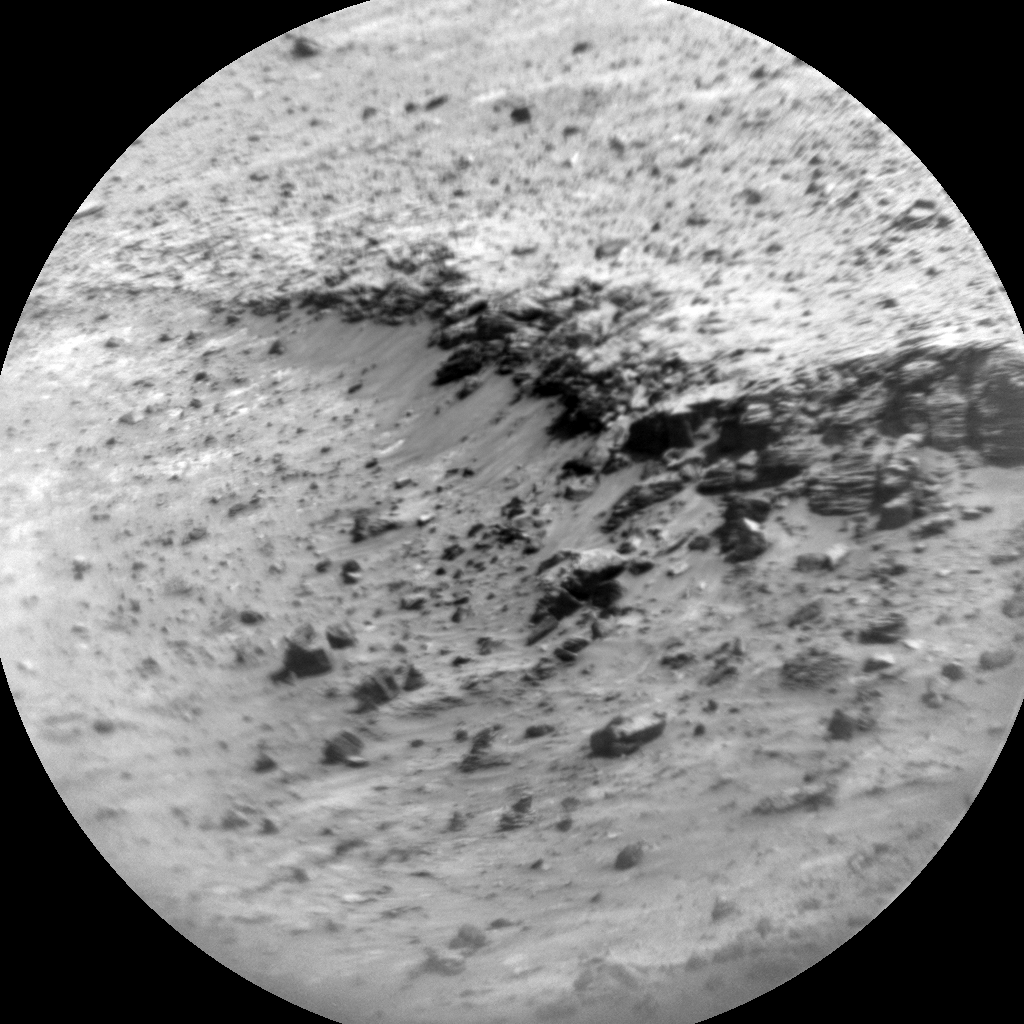 Nasa's Mars rover Curiosity acquired this image using its Chemistry & Camera (ChemCam) on Sol 2715, at drive 654, site number 79