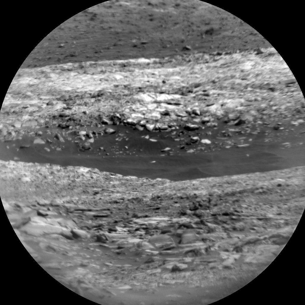 Nasa's Mars rover Curiosity acquired this image using its Chemistry & Camera (ChemCam) on Sol 2719, at drive 654, site number 79