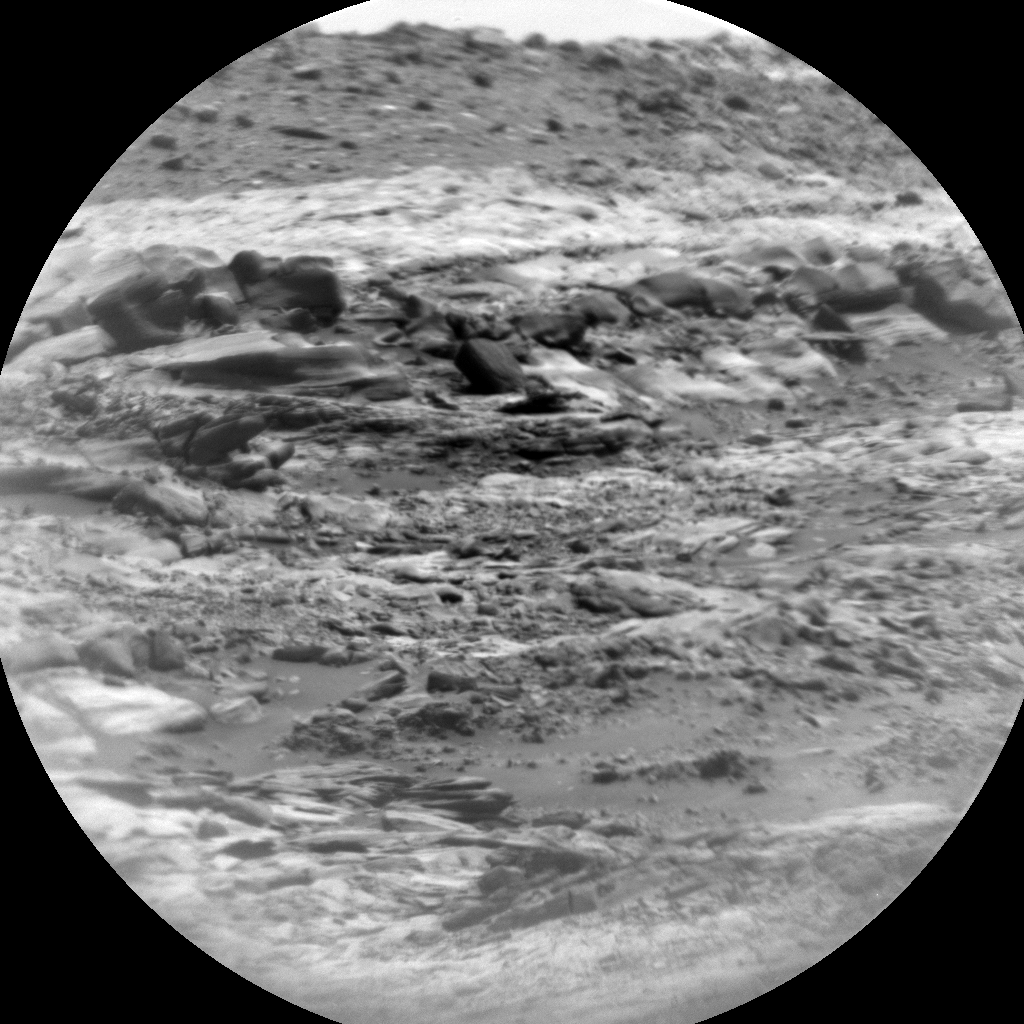 Nasa's Mars rover Curiosity acquired this image using its Chemistry & Camera (ChemCam) on Sol 2723, at drive 654, site number 79