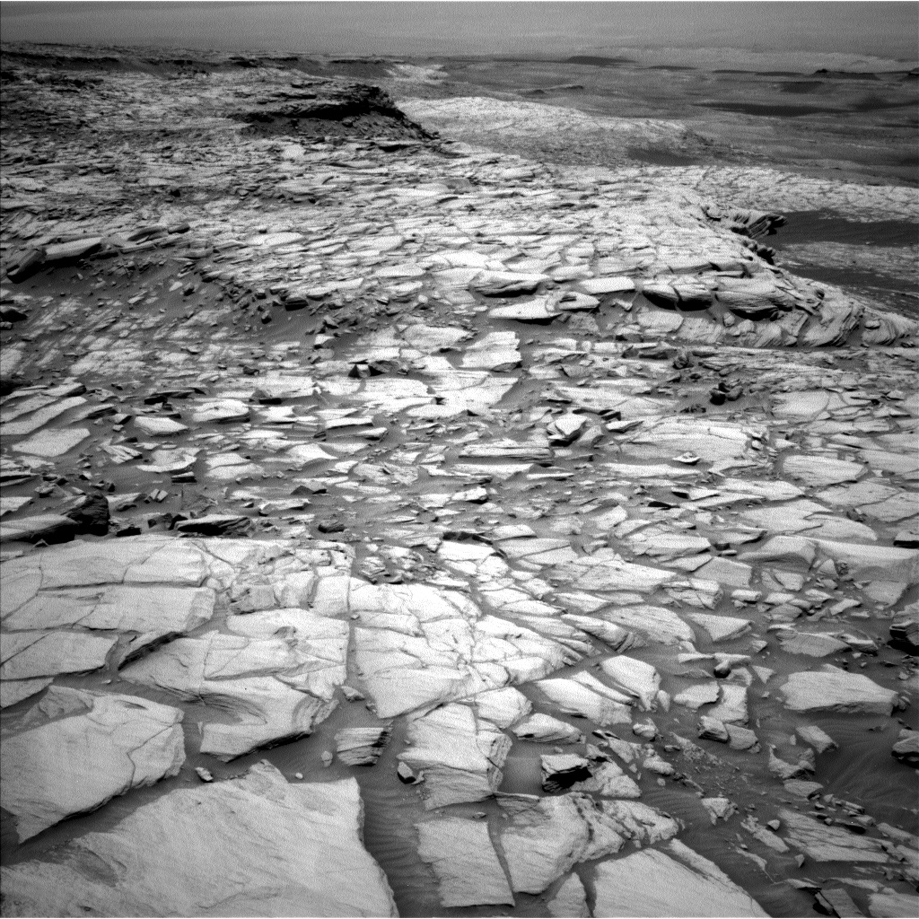 Nasa's Mars rover Curiosity acquired this image using its Left Navigation Camera on Sol 2726, at drive 654, site number 79