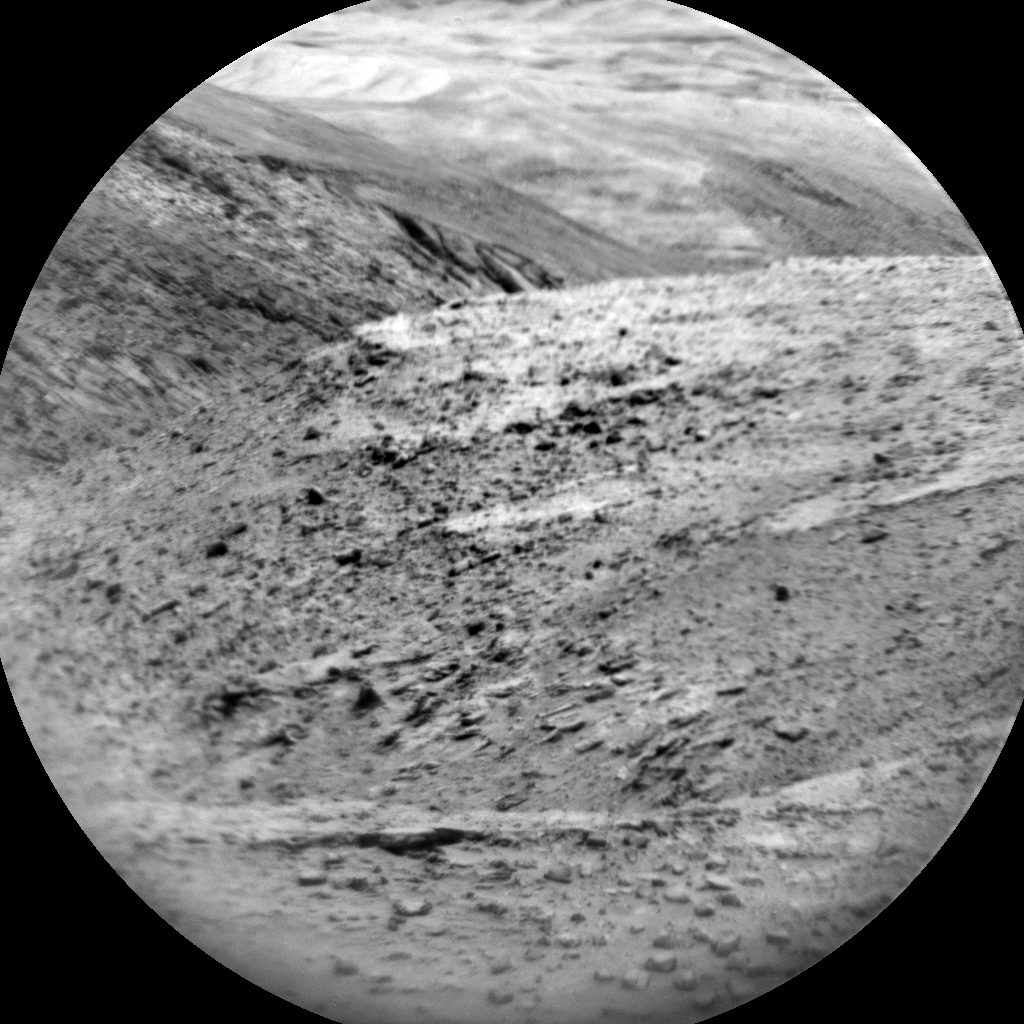 Nasa's Mars rover Curiosity acquired this image using its Chemistry & Camera (ChemCam) on Sol 2726, at drive 654, site number 79