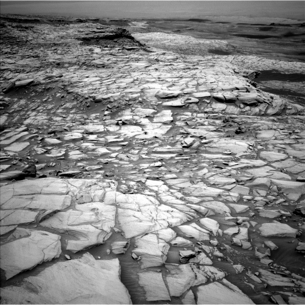 Nasa's Mars rover Curiosity acquired this image using its Left Navigation Camera on Sol 2727, at drive 654, site number 79