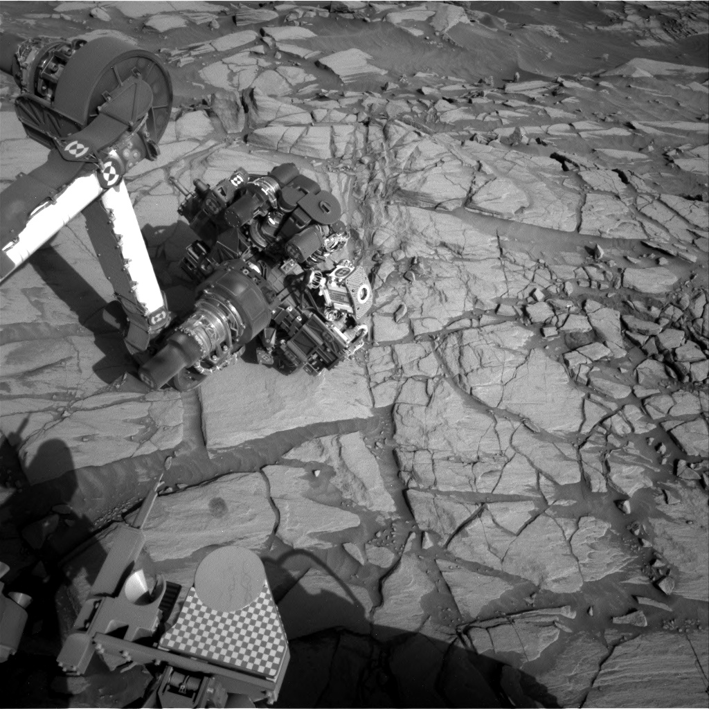 Nasa's Mars rover Curiosity acquired this image using its Right Navigation Camera on Sol 2727, at drive 654, site number 79