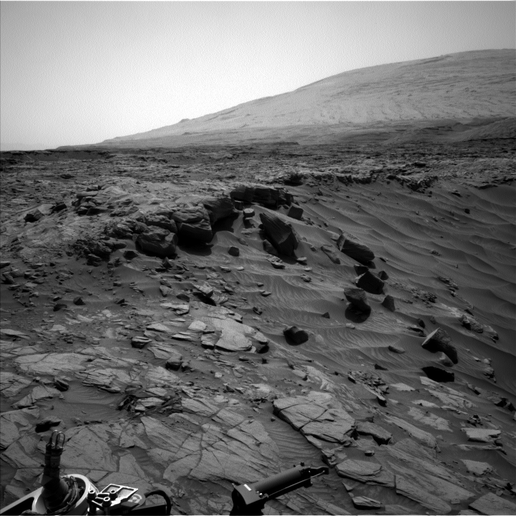 Nasa's Mars rover Curiosity acquired this image using its Left Navigation Camera on Sol 2728, at drive 654, site number 79