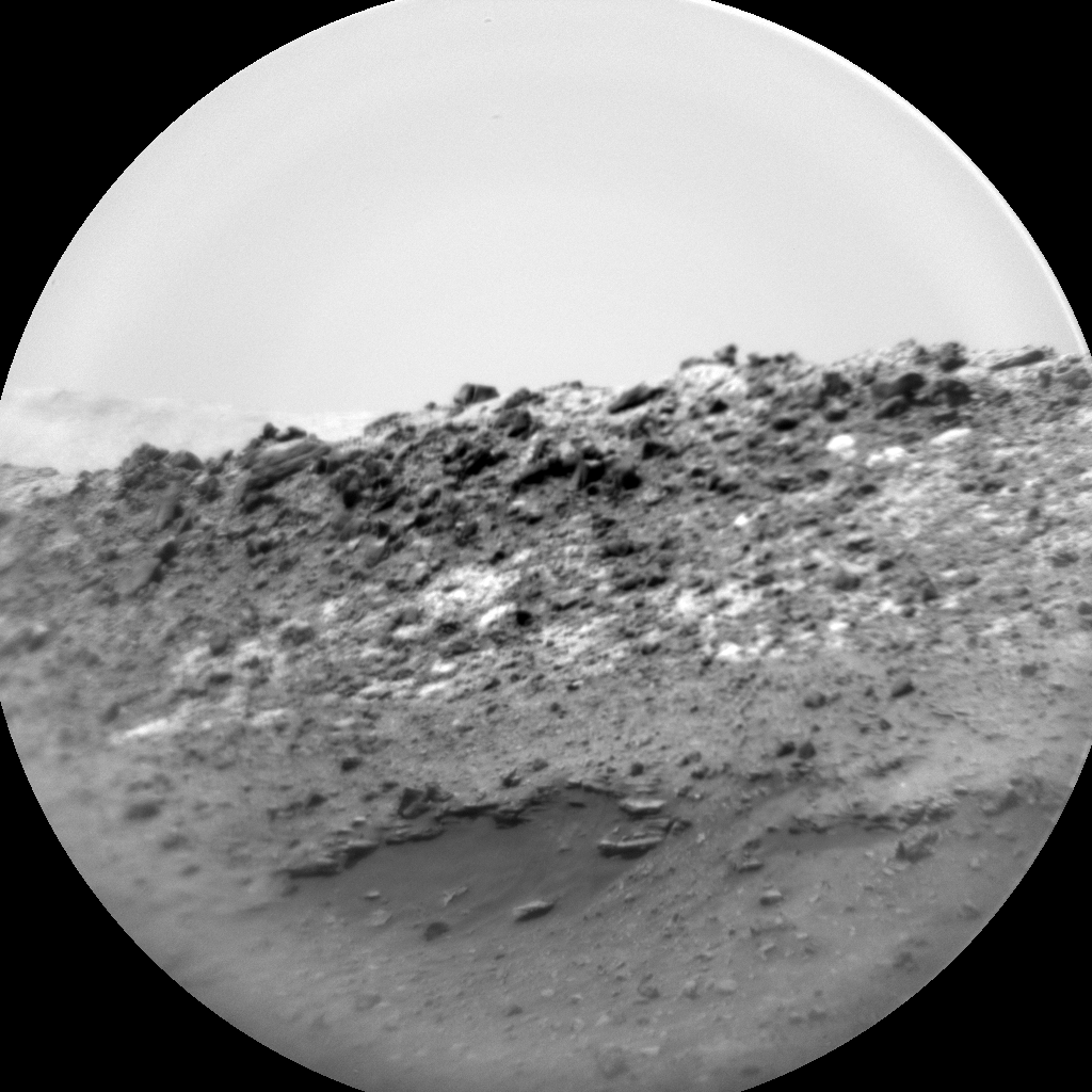 Nasa's Mars rover Curiosity acquired this image using its Chemistry & Camera (ChemCam) on Sol 2728, at drive 654, site number 79