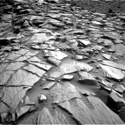 Nasa's Mars rover Curiosity acquired this image using its Left Navigation Camera on Sol 2729, at drive 654, site number 79