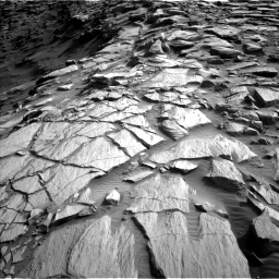 Nasa's Mars rover Curiosity acquired this image using its Left Navigation Camera on Sol 2729, at drive 672, site number 79