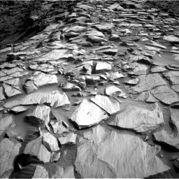 Nasa's Mars rover Curiosity acquired this image using its Left Navigation Camera on Sol 2729, at drive 684, site number 79