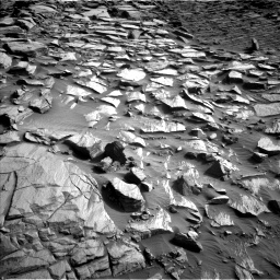 Nasa's Mars rover Curiosity acquired this image using its Left Navigation Camera on Sol 2729, at drive 714, site number 79