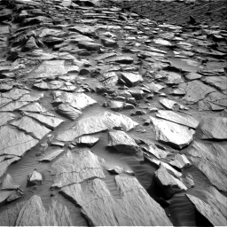 Nasa's Mars rover Curiosity acquired this image using its Right Navigation Camera on Sol 2729, at drive 654, site number 79