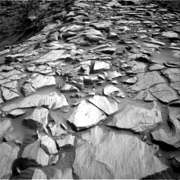 Nasa's Mars rover Curiosity acquired this image using its Right Navigation Camera on Sol 2729, at drive 678, site number 79