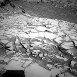 Nasa's Mars rover Curiosity acquired this image using its Left Navigation Camera on Sol 2732, at drive 750, site number 79