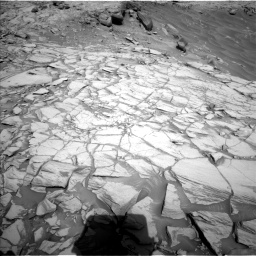 Nasa's Mars rover Curiosity acquired this image using its Left Navigation Camera on Sol 2732, at drive 762, site number 79
