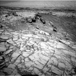 Nasa's Mars rover Curiosity acquired this image using its Left Navigation Camera on Sol 2732, at drive 774, site number 79