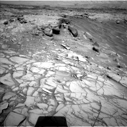 Nasa's Mars rover Curiosity acquired this image using its Left Navigation Camera on Sol 2732, at drive 780, site number 79