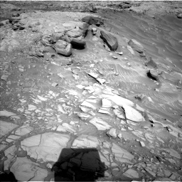 Nasa's Mars rover Curiosity acquired this image using its Left Navigation Camera on Sol 2732, at drive 792, site number 79