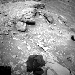 Nasa's Mars rover Curiosity acquired this image using its Left Navigation Camera on Sol 2732, at drive 804, site number 79