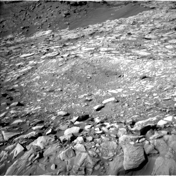 Nasa's Mars rover Curiosity acquired this image using its Left Navigation Camera on Sol 2732, at drive 846, site number 79