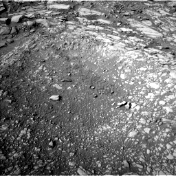 Nasa's Mars rover Curiosity acquired this image using its Left Navigation Camera on Sol 2732, at drive 870, site number 79