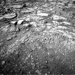 Nasa's Mars rover Curiosity acquired this image using its Left Navigation Camera on Sol 2732, at drive 888, site number 79