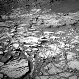 Nasa's Mars rover Curiosity acquired this image using its Left Navigation Camera on Sol 2732, at drive 912, site number 79