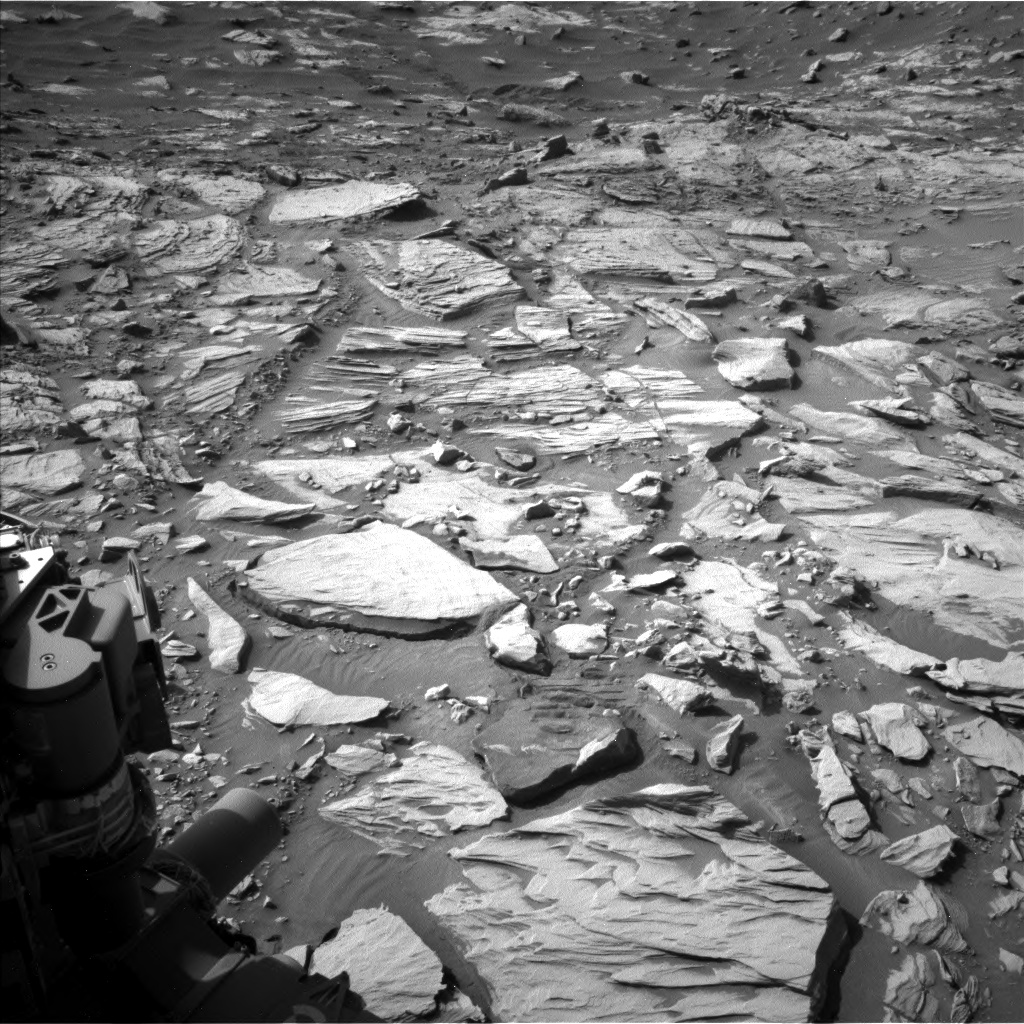 Nasa's Mars rover Curiosity acquired this image using its Left Navigation Camera on Sol 2732, at drive 918, site number 79