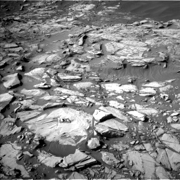 Nasa's Mars rover Curiosity acquired this image using its Left Navigation Camera on Sol 2732, at drive 924, site number 79