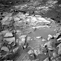 Nasa's Mars rover Curiosity acquired this image using its Right Navigation Camera on Sol 2732, at drive 954, site number 79