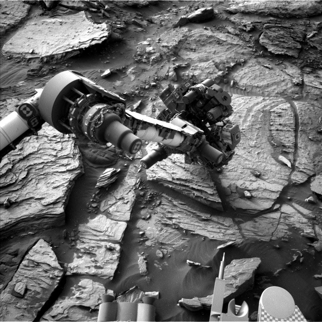Nasa's Mars rover Curiosity acquired this image using its Left Navigation Camera on Sol 2733, at drive 972, site number 79